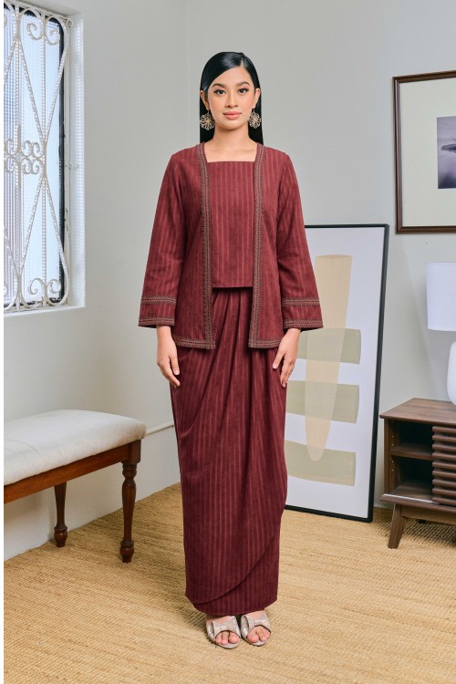 Jasmin In Dewangga (Dark Maroon)