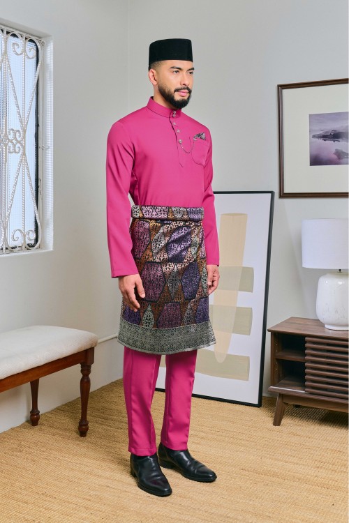 Baju Melayu Senna In Hotpink (52)