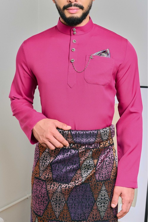 Baju Melayu Senna In Hotpink (52)
