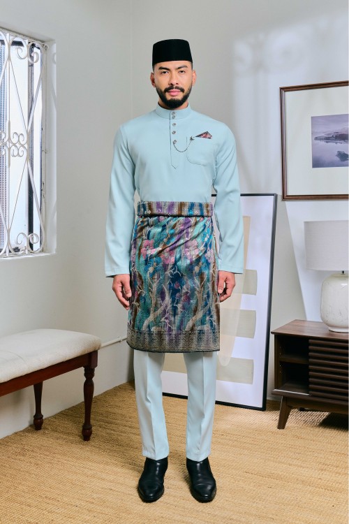 Baju Melayu Senna In Baby Blue (29)
