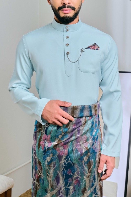 Baju Melayu Senna In Baby Blue (29)