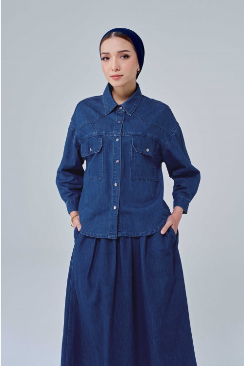 Emery Set In Medium Blue