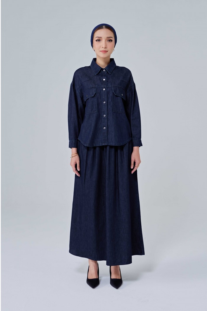 Emery Set In Dark Blue