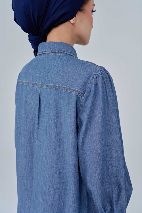 Avril Top In Light Blue