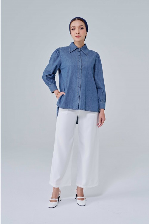 Avril Top In Light Blue