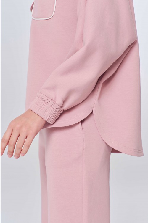 Aiora Set In Dusty Pink
