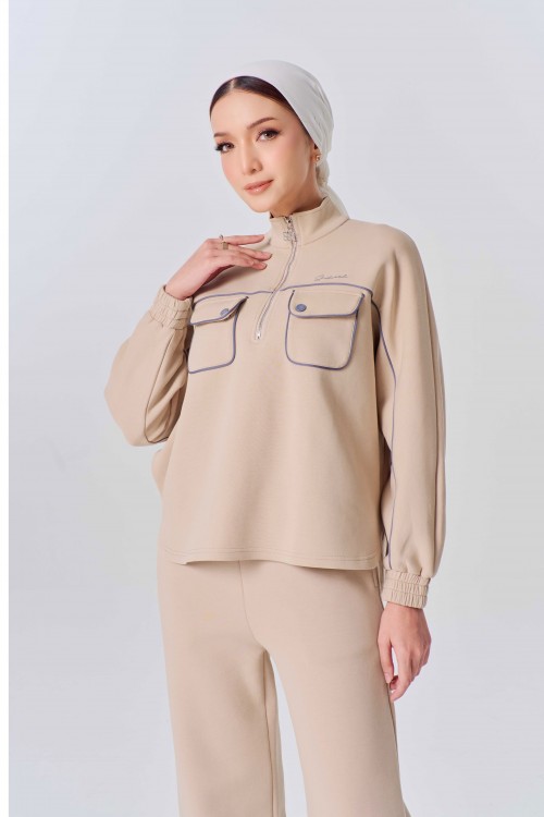 Aiora Set In Sand Brown