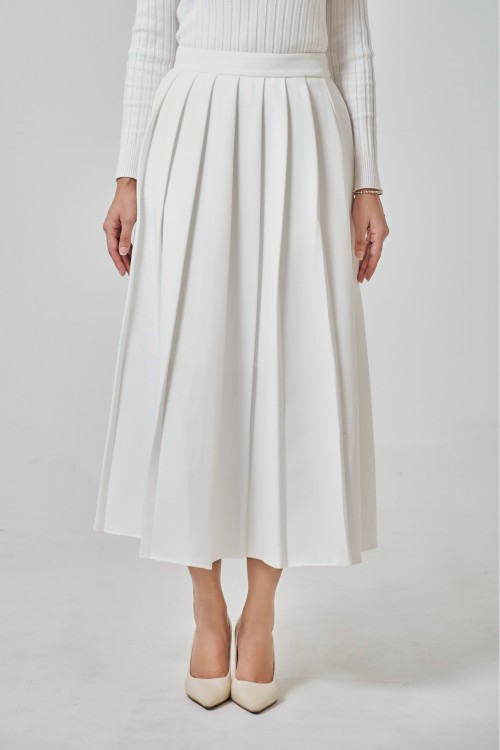 Thalia Skirt In White