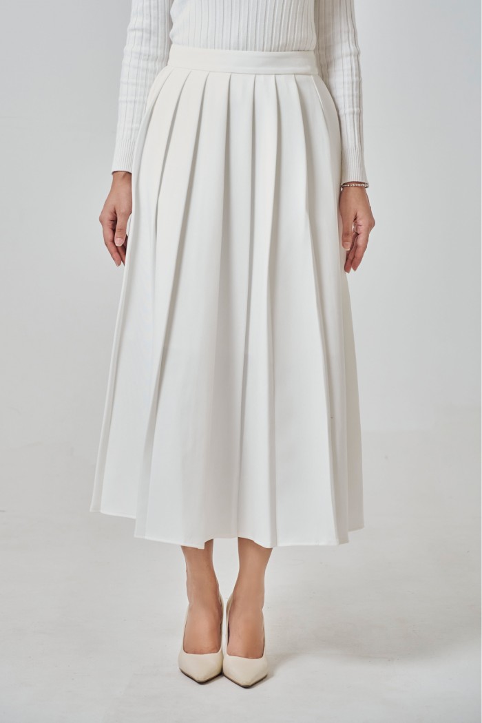 Thalia Skirt In White