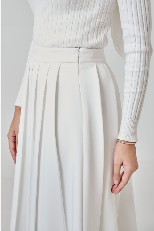 Thalia Skirt In White