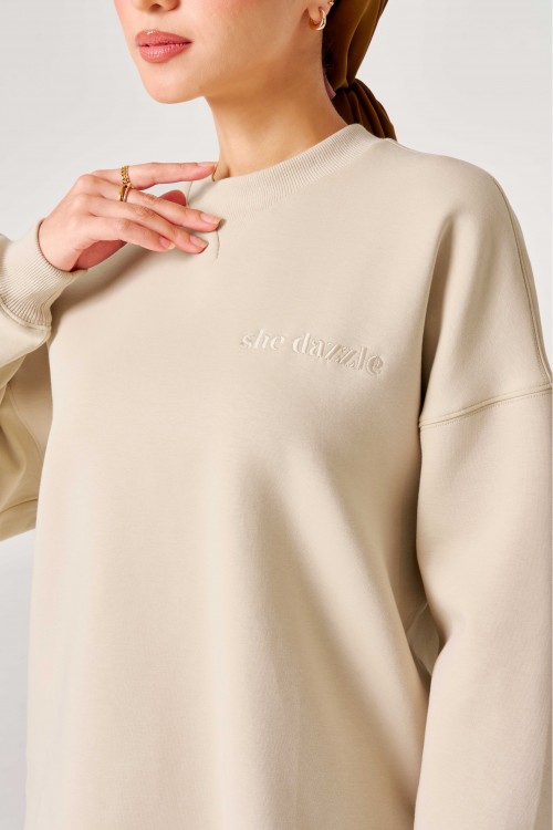 Elora Jumper In Cookie Dough