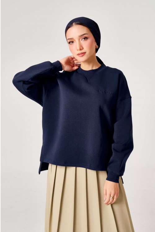 Elora Jumper In Navy Blue
