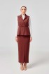 Vera Set In Brick Red
