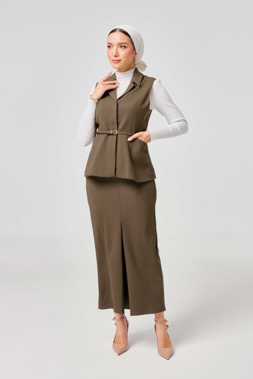 Vera Set In Taupe