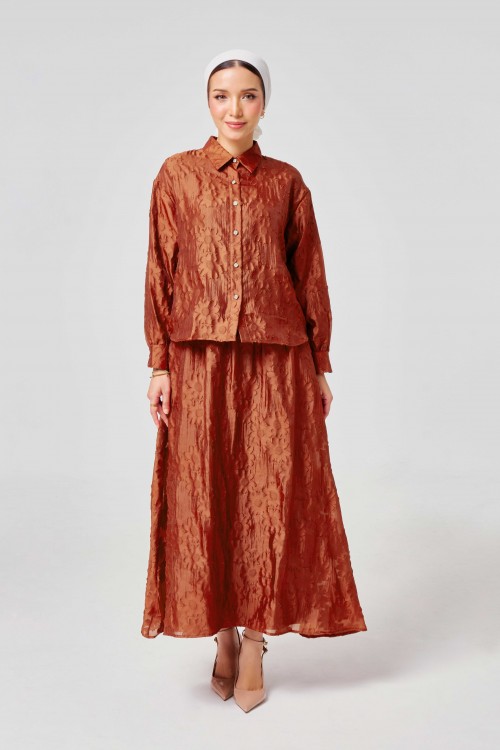 Rosavelle Set In Deep Terracota
