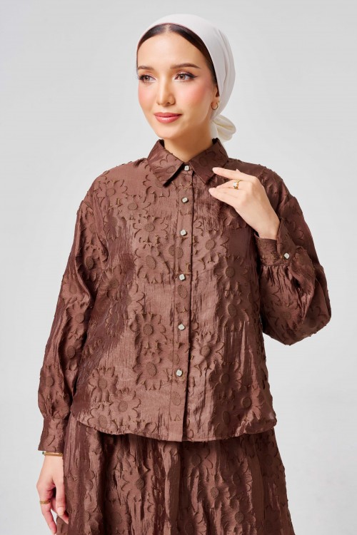 Rosavelle Set In Mauve Brown