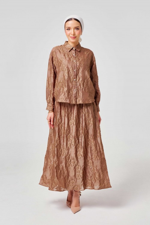 Rosavelle Set In Russet Brown