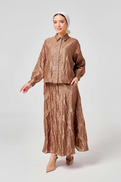 Rosavelle Set In Russet Brown