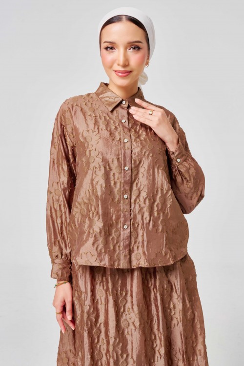 Rosavelle Set In Russet Brown