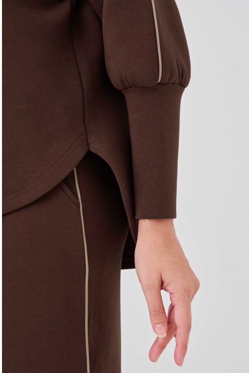 Avenna Set In Dark Brown