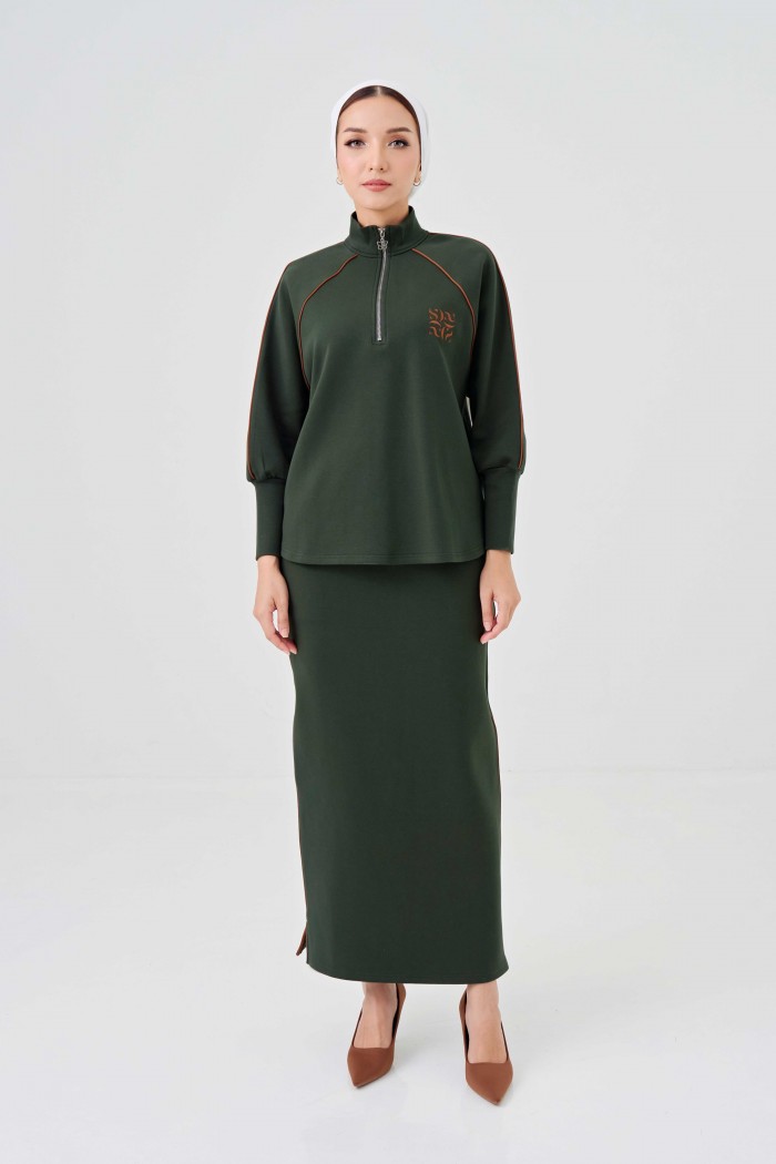 Avenna Set In Forest Green