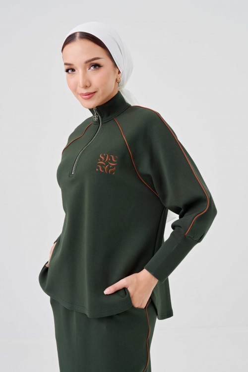 Avenna Set In Forest Green