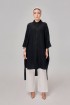 Aluna Long Top In Black