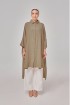 Aluna Long Top In Khaki