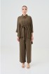 Lea Caftan Set In Taupe