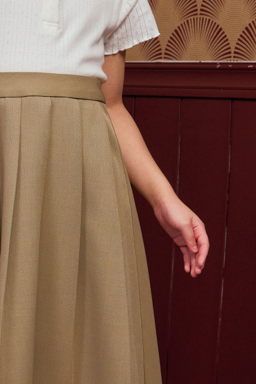 Thalia Mini Skirt In Hazelwood