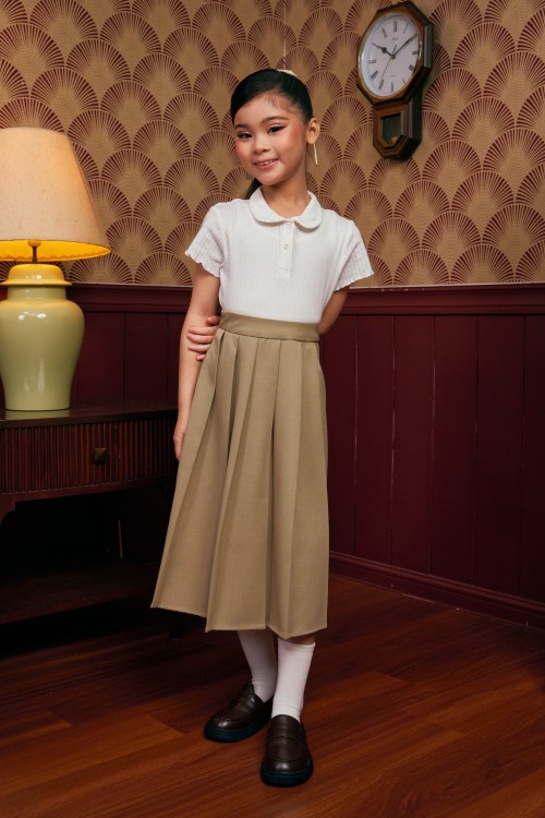 Thalia Mini Skirt In Hazelwood