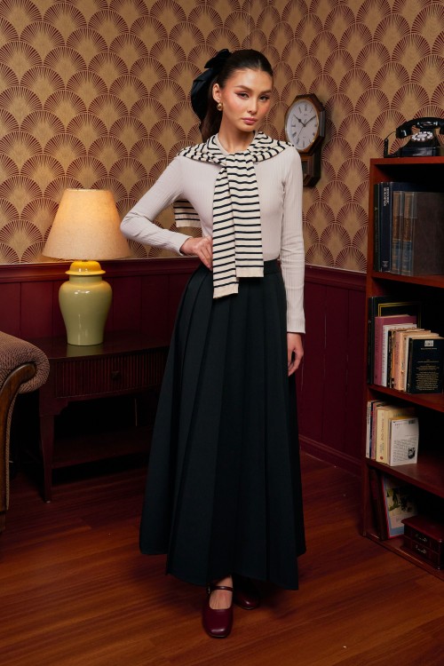 Thalia Skirt In Black