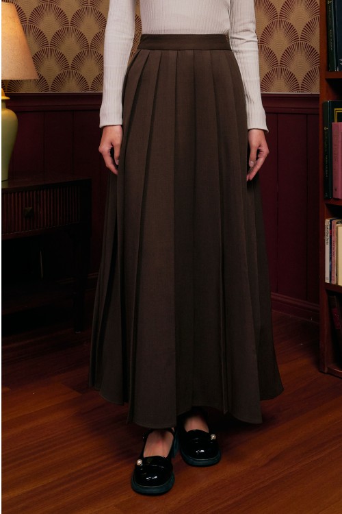 Thalia Skirt In Espresso