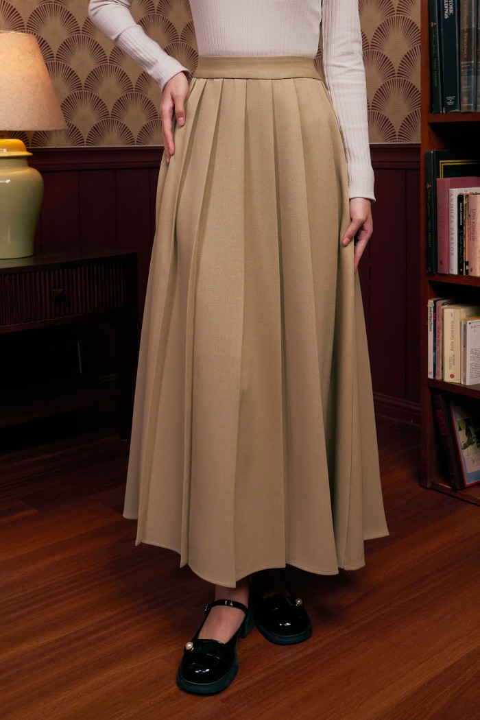 Thalia Skirt In Hazelwood