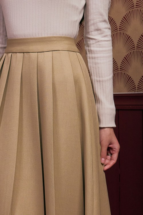 Thalia Skirt In Hazelwood