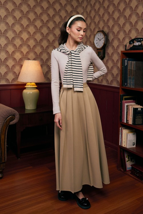 Thalia Skirt In Hazelwood