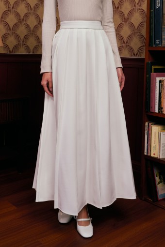 Thalia Skirt In Off White