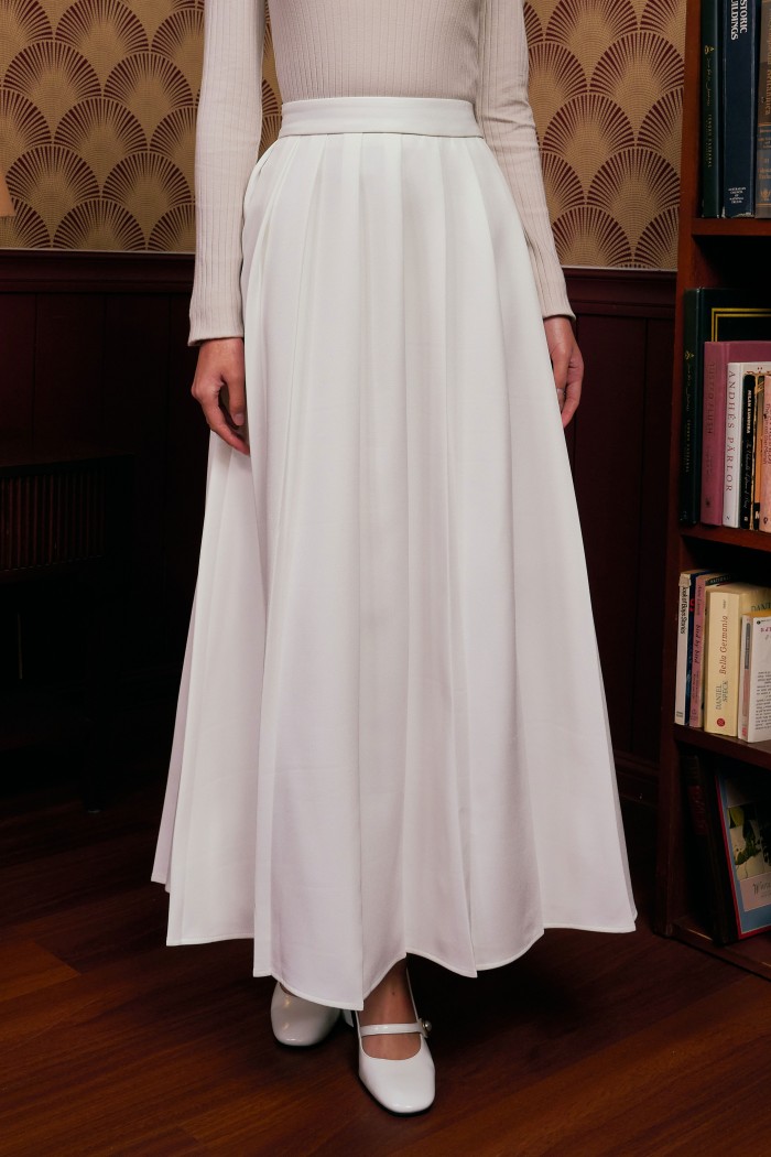 Thalia Skirt In Off White