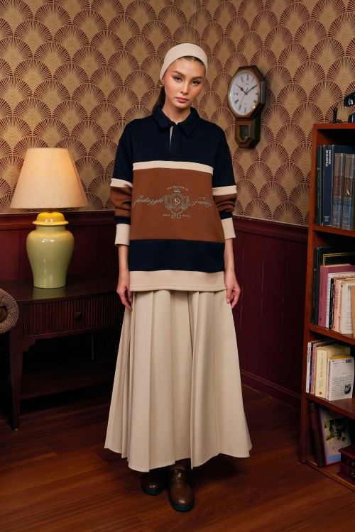 Usher Unisex Jumper In Navy Blue