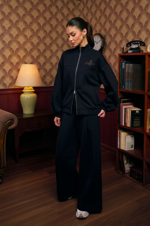 Deseree Set In Navy Blue