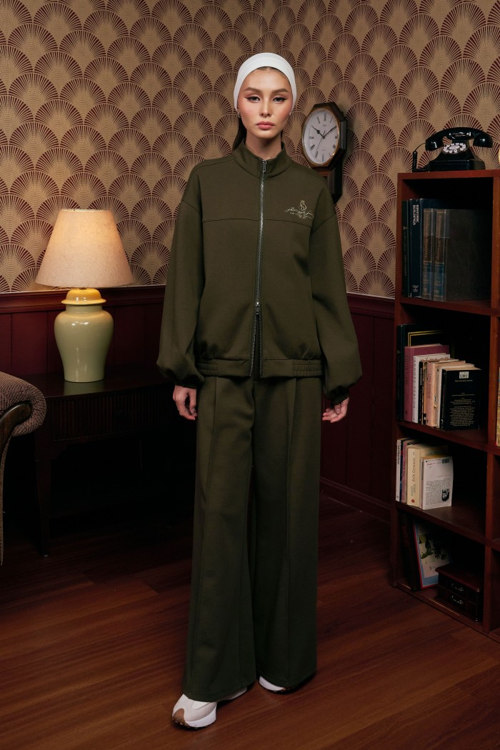 Deseree Set In Olive Green