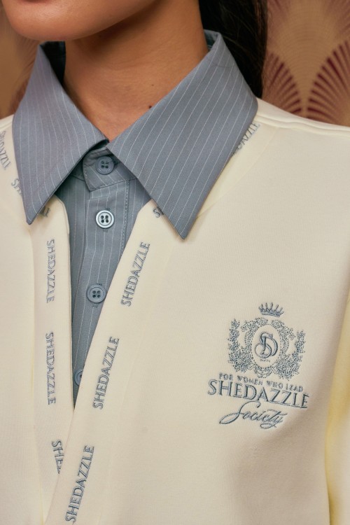 Faith Pullover Top In Ivory