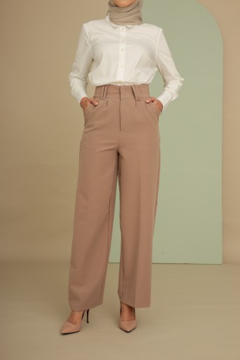 Mell Pants In Almond