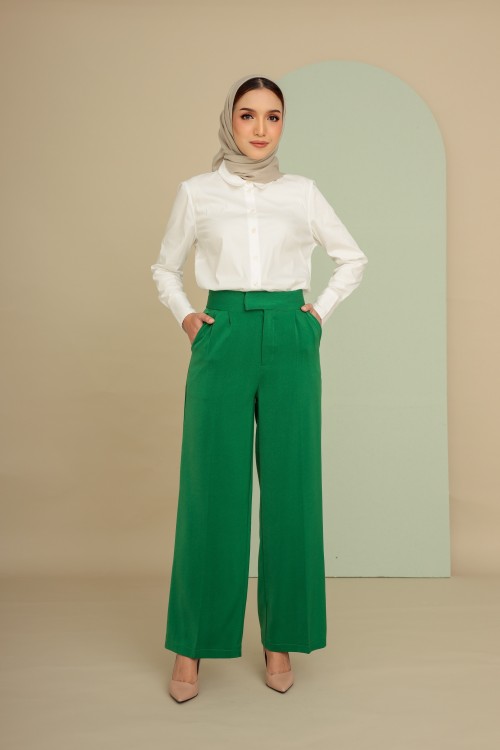 Belle Pants In Irish Green