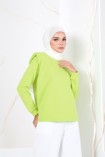 Angel Top In Bitter Lime