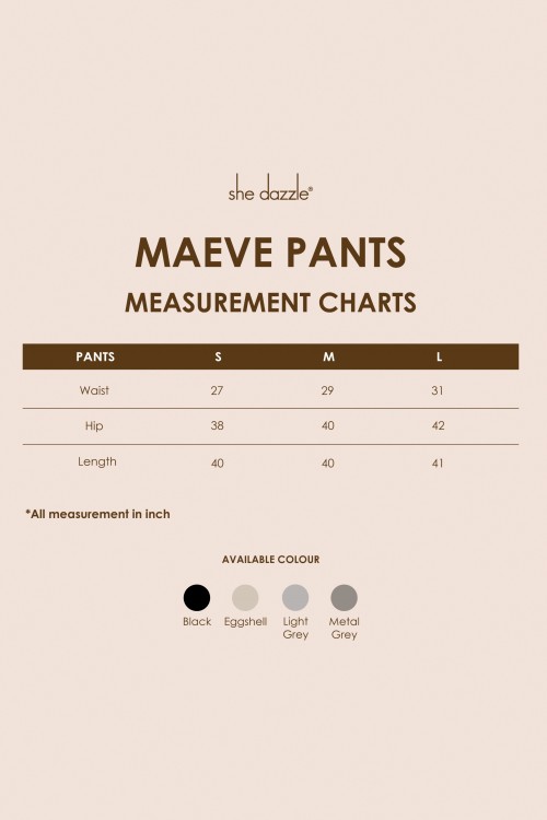 Maeve Pants In Light Grey