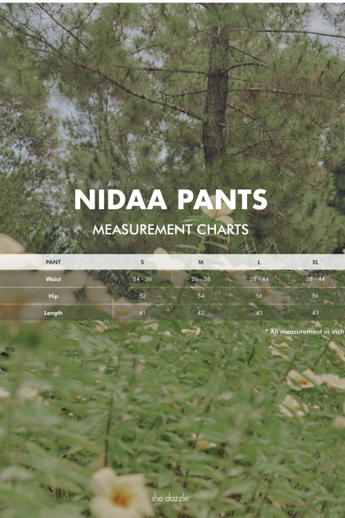Nidaa Pants In Pine Green