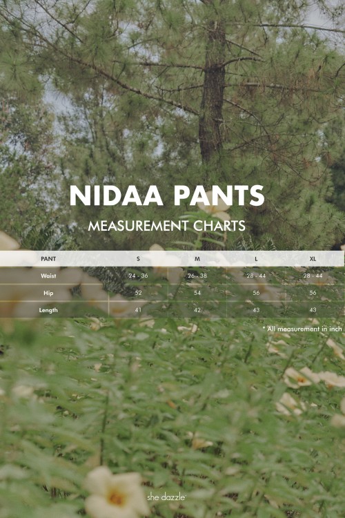 Nidaa Pants In Ruby