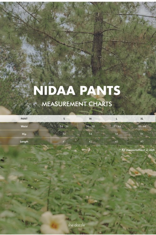 Nidaa Pants In Tangelo