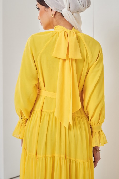 Calissa Dress In Yellow